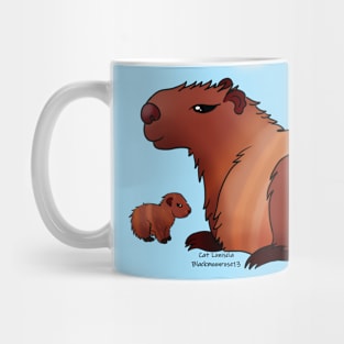 Carnelian Capybara Mug